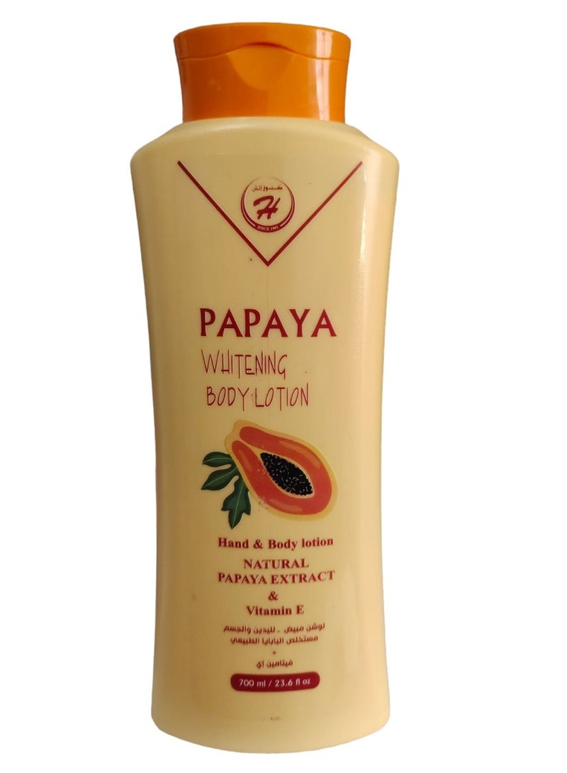 Kunooz H Papaya Whitening Body lotion 700 ml