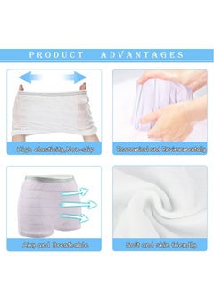 KASTWAVE Maternity Knickers Mesh Panties Postpartum Disposable Mesh Postpartum Underwear Hospital Mesh Underwear  - Image 3