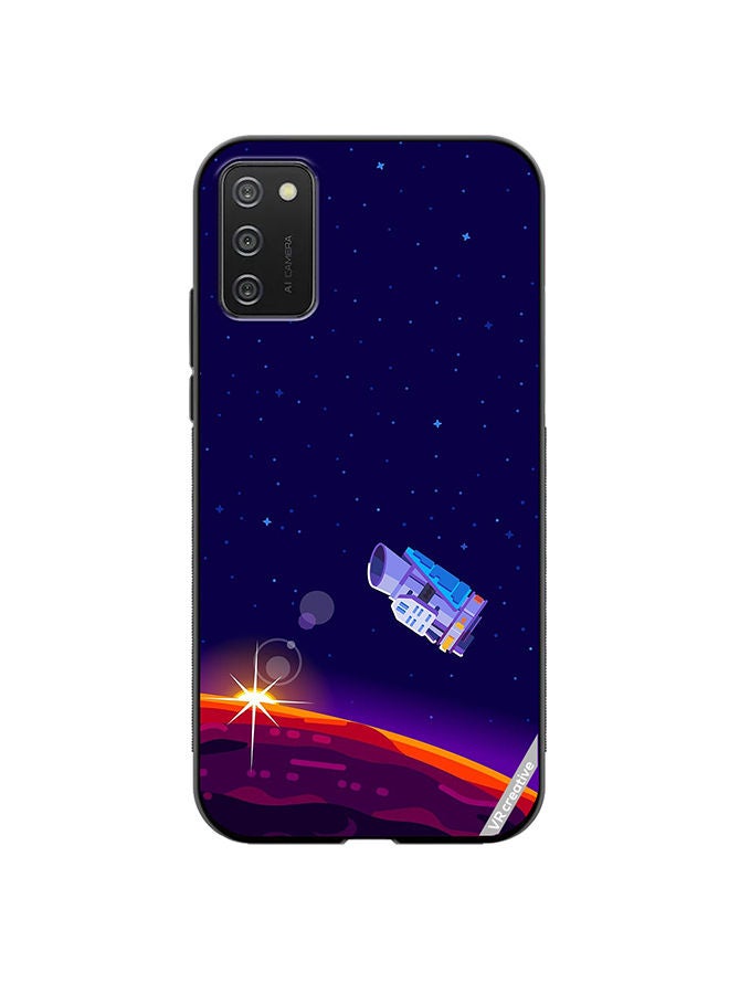 VR CREATIVE Protective Case Cover For Samsung Galaxy A02s Space Design Multicolour - Image 1