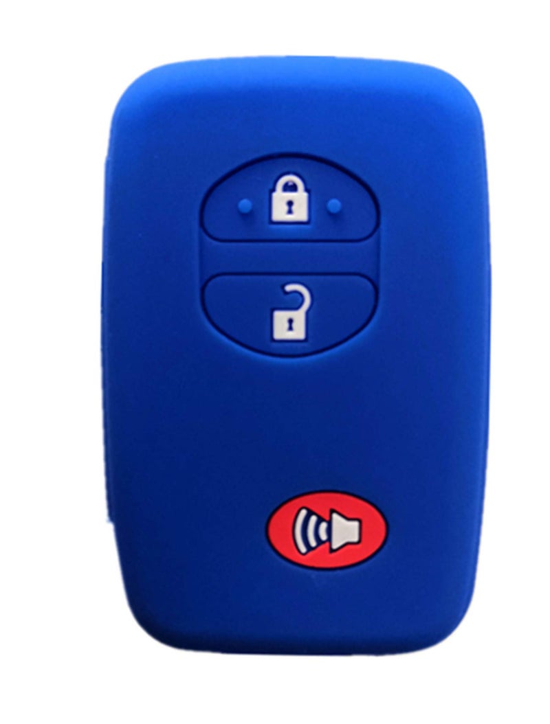 KAWIHEN Silicone Key Fob Cover Fit for Toyota Highlander Prius Prius C Prius V RAV4 HYQ14AAB HYQ12ACX - Image 3
