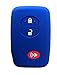 KAWIHEN Silicone Key Fob Cover Fit for Toyota Highlander Prius Prius C Prius V RAV4 HYQ14AAB HYQ12ACX - Image 2