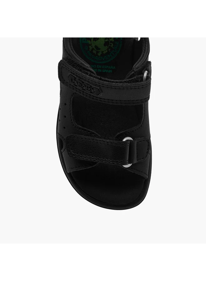 Pablosky Pablo Boys' Sandals with Hook and Loop Closure