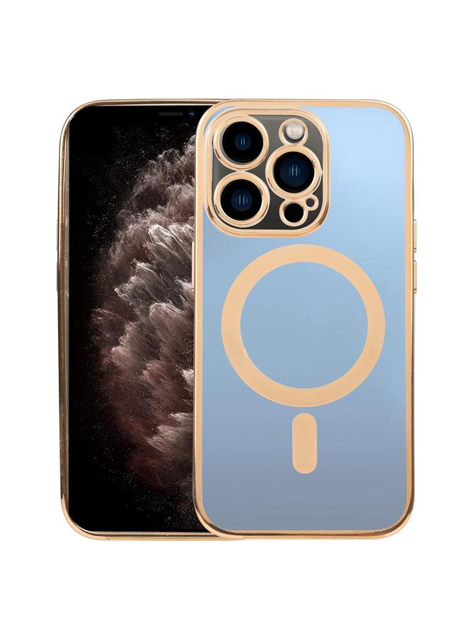 Zaboon Case For iPhone 11 Pro Max MagSafe Electroplating Straight TPU Phone Case - Image 1
