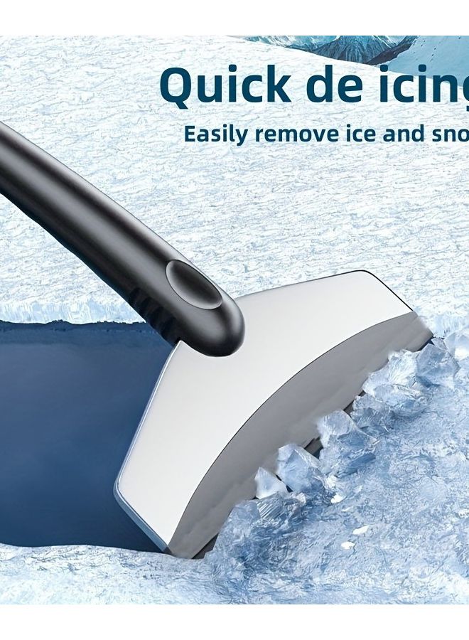 قطعتان فرشاة ثلج للسيارة لإزالة وتنظيف ثلج النافذة الأمامية للسيارة - Image 4