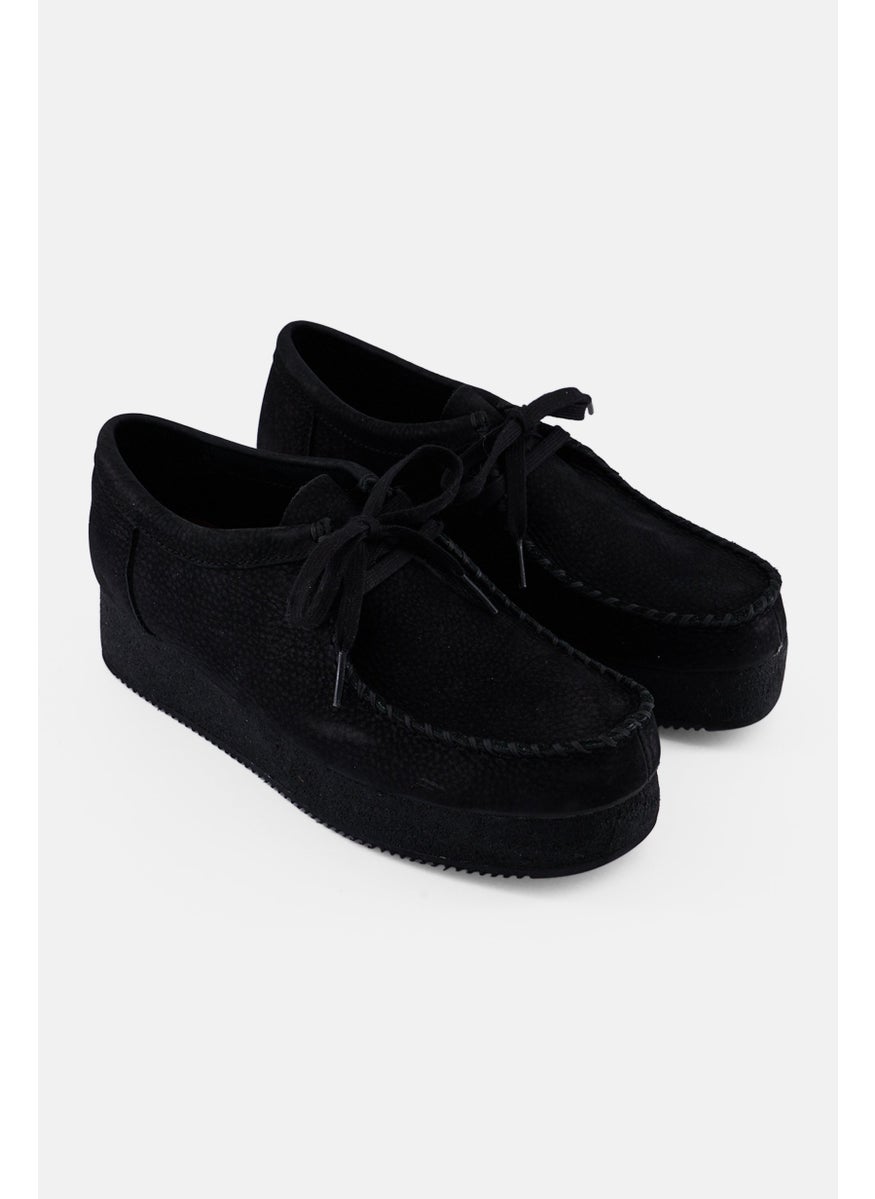clarks Women Standard Wallacraft Lace Up Casual Shoes, Black  - Image 1