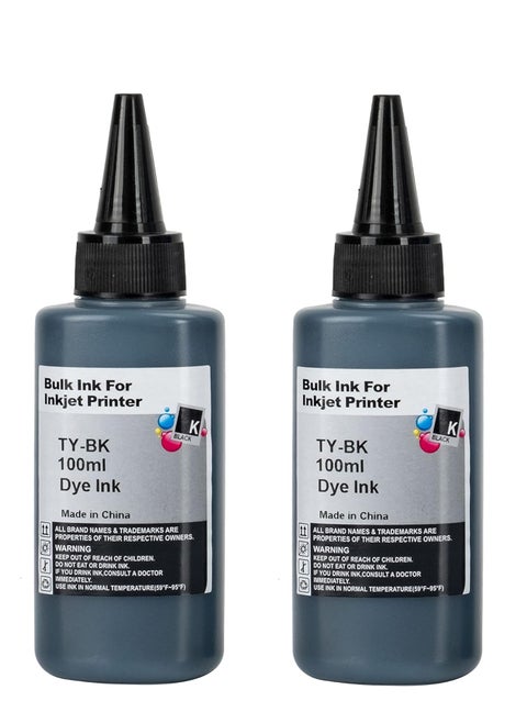 Cartridge Refill Ink For All Printer Set (Black.100ml)