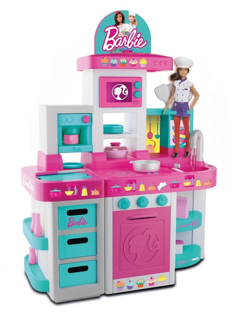 Barbie Large Kitchen with Light and Sound - Image 1