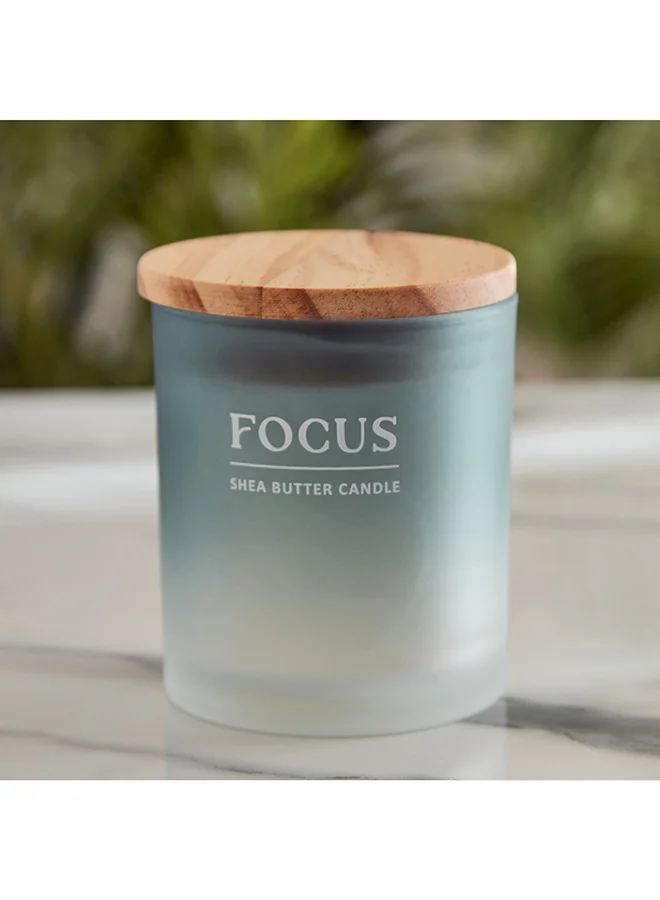 هوم بوكس Nourish Focus Jar Candle with Wooden Lid 206 g