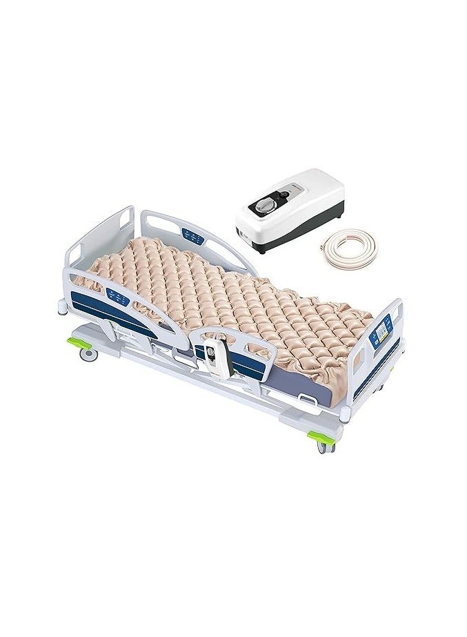 Alternating Air Pressure Mattress with Electric Pump – Comfortable Support Surface – Easy to Use and Install - Image 1