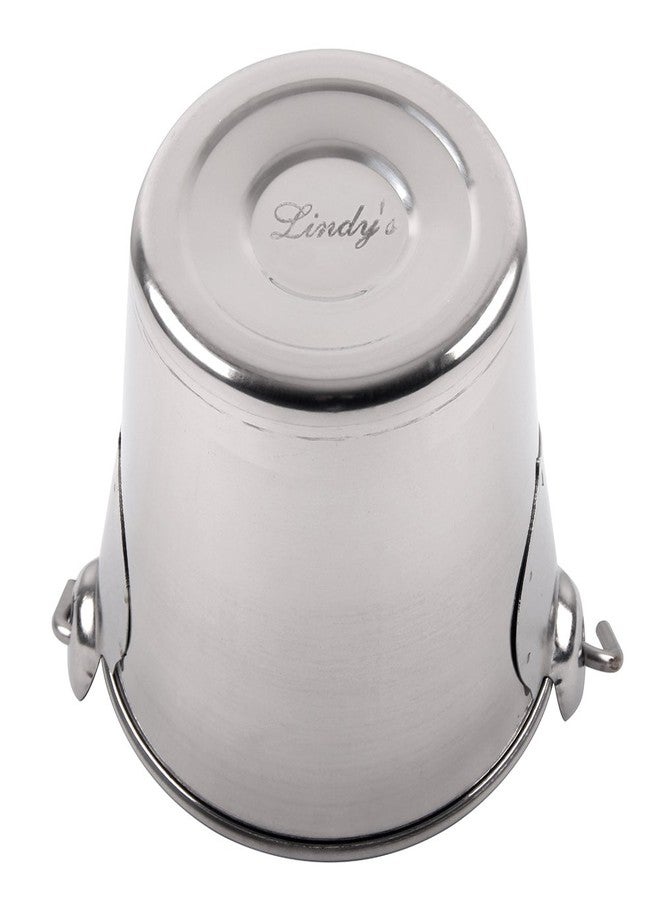 Lindy's 1-Quart Stainless Steel Bucket, Durable Seamless Bucket for Many Home Tasks, Carry Water or Milk, Fill with Food, Use as a Flower Pot, Cleaning Bucket, Table Centerpiece and Much More - Image 3