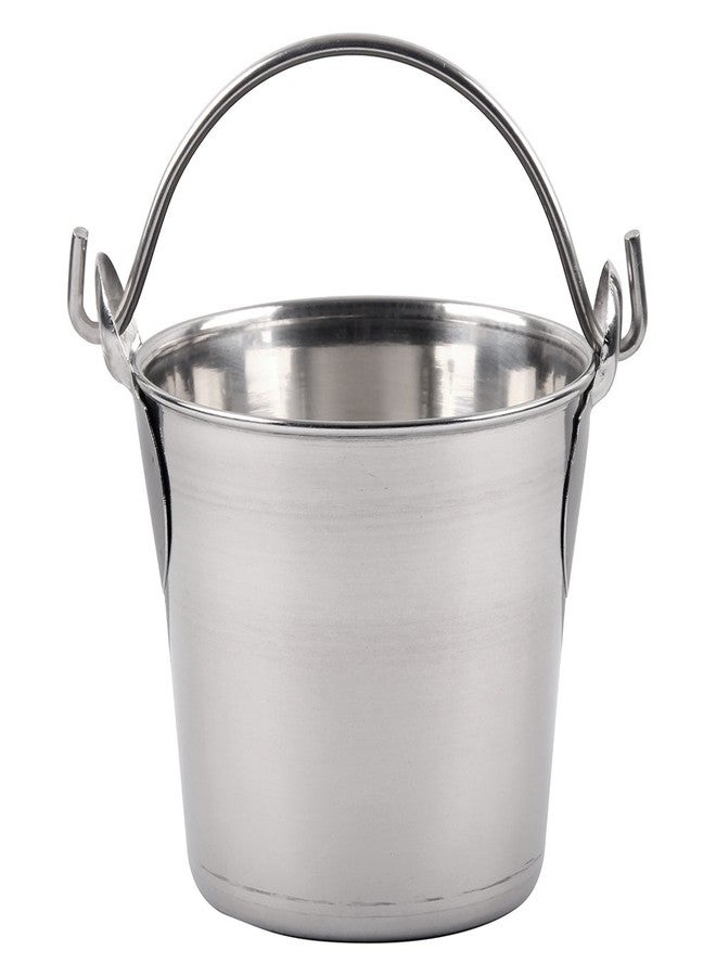 Lindy's 1-Quart Stainless Steel Bucket, Durable Seamless Bucket for Many Home Tasks, Carry Water or Milk, Fill with Food, Use as a Flower Pot, Cleaning Bucket, Table Centerpiece and Much More - Image 1