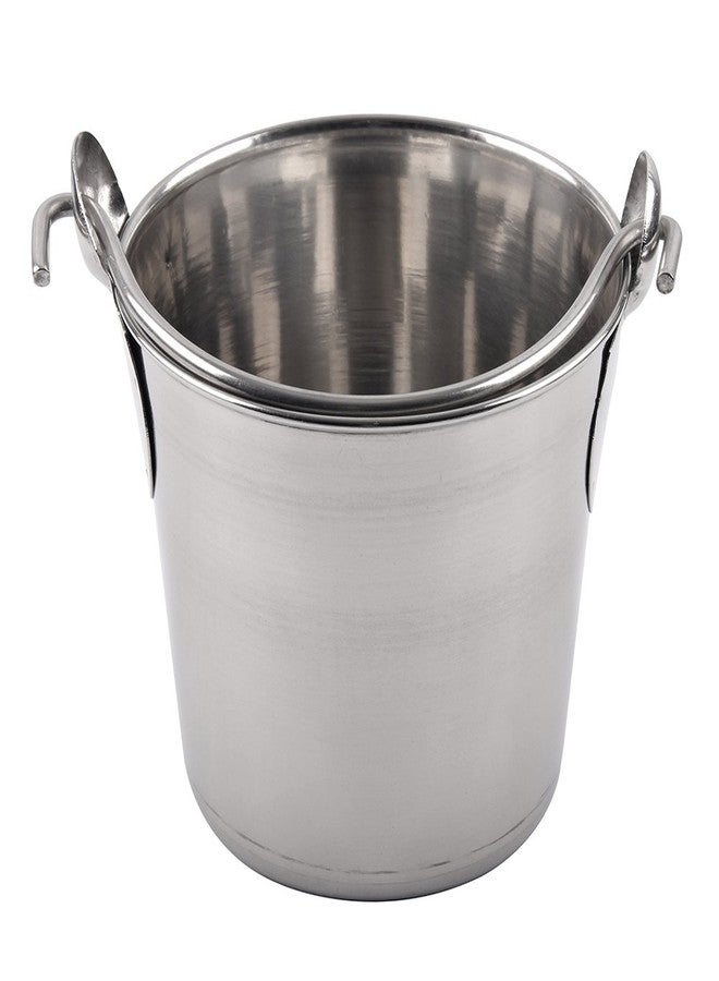 Lindy's 1-Quart Stainless Steel Bucket, Durable Seamless Bucket for Many Home Tasks, Carry Water or Milk, Fill with Food, Use as a Flower Pot, Cleaning Bucket, Table Centerpiece and Much More - Image 5