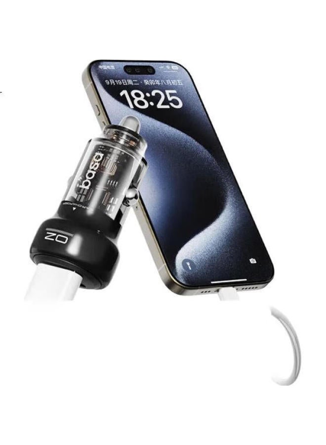 Basa Car Charger Super Fast Charging Cigarette Lighter Adapter Converter 48W One-To-Two For Apple 16 Huawei Xiaomi - Image 2
