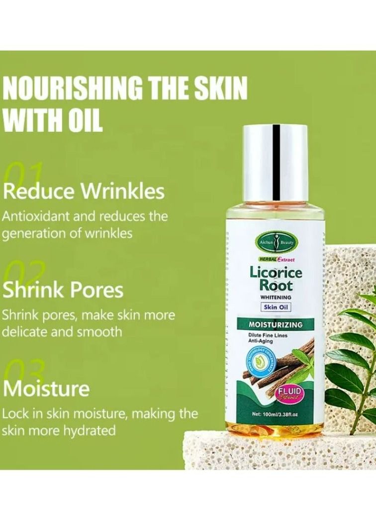 Aichun beauty licorice root whitening skin oil - Image 3
