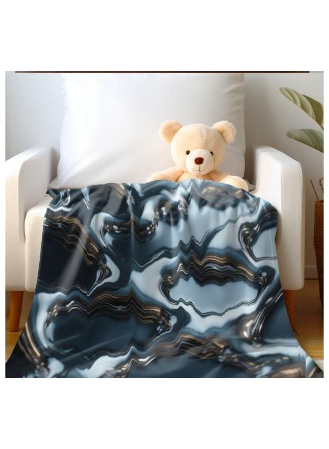 general Flannel thin blanket (warm and comfortable, suitable for sleep, gaming, dust removal and sandproof) 150cm*200cm - 809 - Image 5