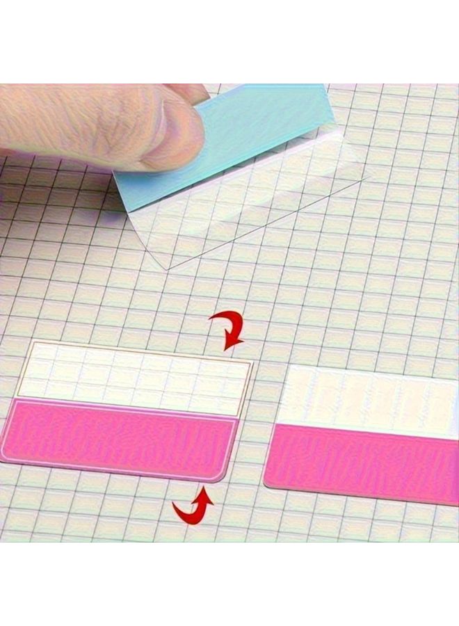 120 Pcs Colorful Plastic Index Tabs Reusable Page Markers Medium Size For Office File Organization - Image 5