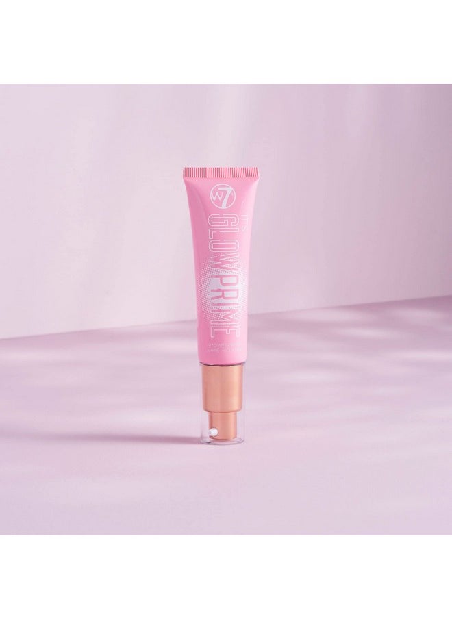 دبليو 7 برايمر الوجه W7 It's Glow Prime Radiant - مرطب للبشرة وإخفاء العيوب - برايمر الوجه بخلاصة البطيخ  - Image 4