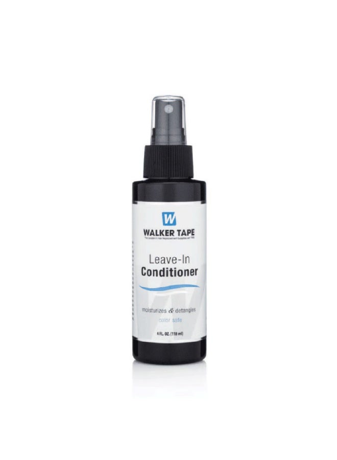 Walker Tape® Leave-In Conditioner Spray 4 fl oz – Hair System Detangler & Defrizz Treatment – Color-Safe Hair Care for Wigs, Toupees, Extensions & Natural Hair – Moisturizing Leave-In Spray to Rejuvenate Bio Hair & Extend Hair System Life - Image 1