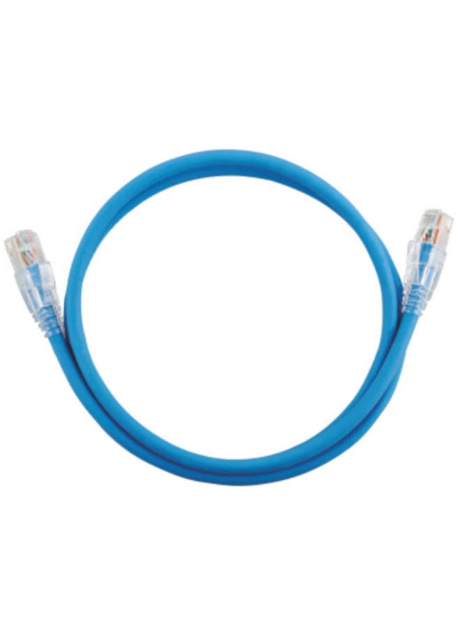Generic [small Amount Wholesale] Yinbo Brand Super Six Non-shielded Jumper 4 Pairs Of PVC-Color:Blue-Cord Length:1m 