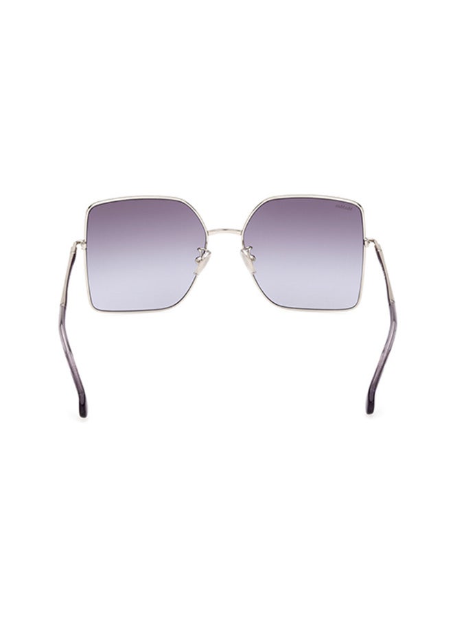 MaxMara Butterfly Sunglasses For Women - Shiny Pale Gold - Image 5
