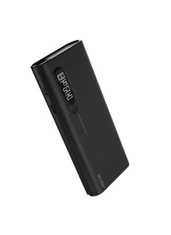 Aspor A357 10000 Mah Power Bank With Led Digital Display 2 Port USB - Black
