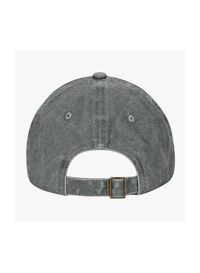 قبعة بيسبول كلاسيكية كلاسيكية رجالية قطنية كلاسيكية مغسولة وقابلة للتعديل، أفكار هدايا عيد ميلاد - Image 5