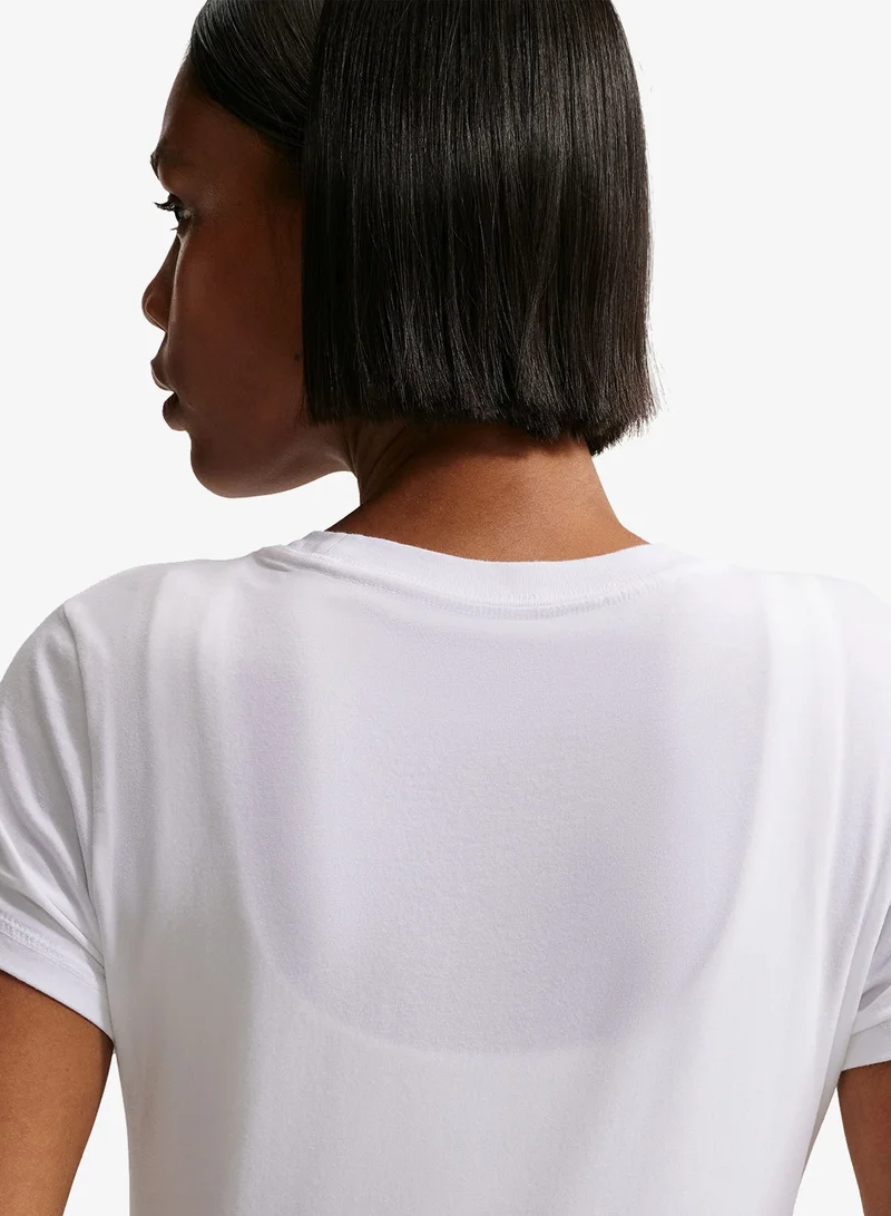 Nike WHITE Nsw Trend Modern Cropped Top for Women | Best Price UAE