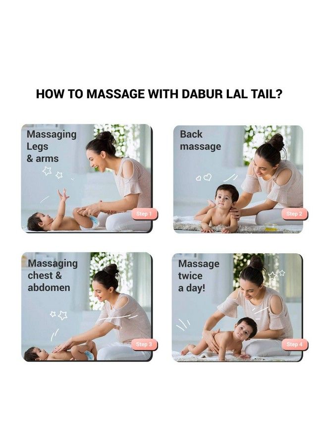 Dabur Lal Tail 200 Ml  - Image 3