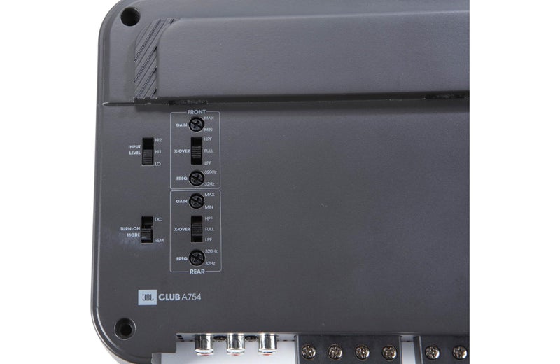 JBL CLUB-704 1000W Peak (400W RMS) Club Series 4-Channel Amplifier - Image 4