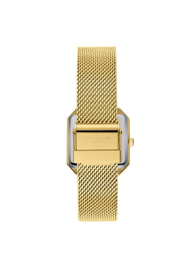 لي كوبر Women's Mesh Analog Watch LC08027.120 - 27 mm