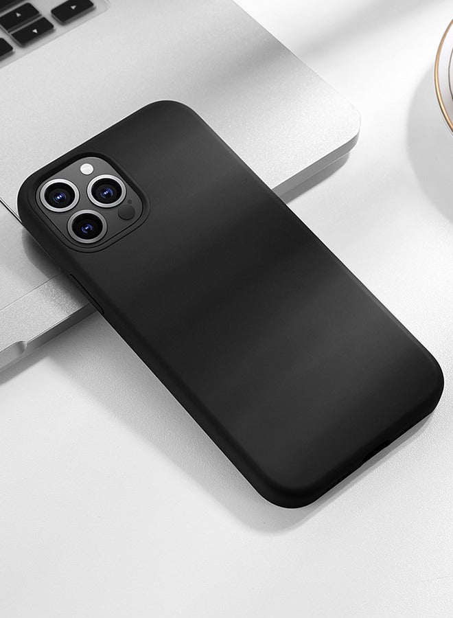 iPhone 16 Pro Max Mobile Case Cover with Soft Liquid Silicone Protection Anti-Scratch Shockproof Accessories with Microfiber Lining,Slim Protective Back Cover with Comfortable Hold Touch Feeling and Anti-fingerprint - Image 2