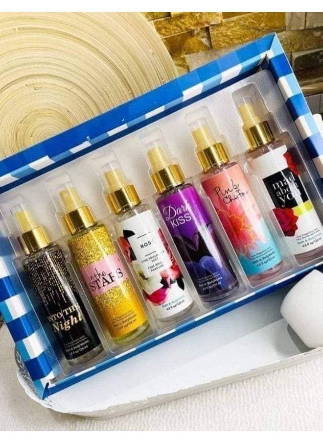 Bath and Body - Body Splash - Perfuming Body and Sensitive Places- 6 Different Scents - Image 1