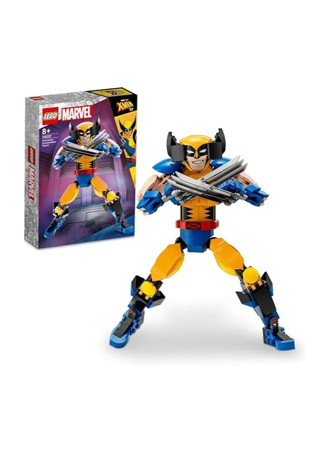 LEGO 76257 Marvel Wolverine Construction Figure, X-Men Action Figure Set with 6 Claw Elements, Play and Display Iconic Superheroes Collection, Collectible Toys - Image 1