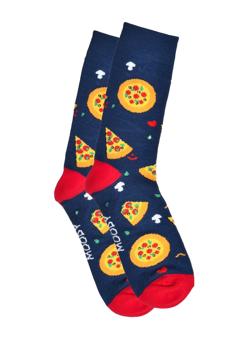 MOODY SOCKS Moody's Men Weheart Socks MF-7305-P3 Soft Cotton Crew Socks (Pack of 3, Mixed Colors)40-45 (EU). - Image 5