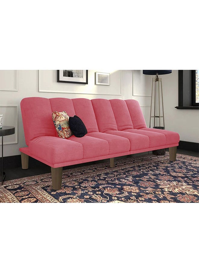 صوفة ديباج سوسو | 3 - مقاعد صوفا من المخمل 180x84x94 سم  - زهري غامق - Image 1