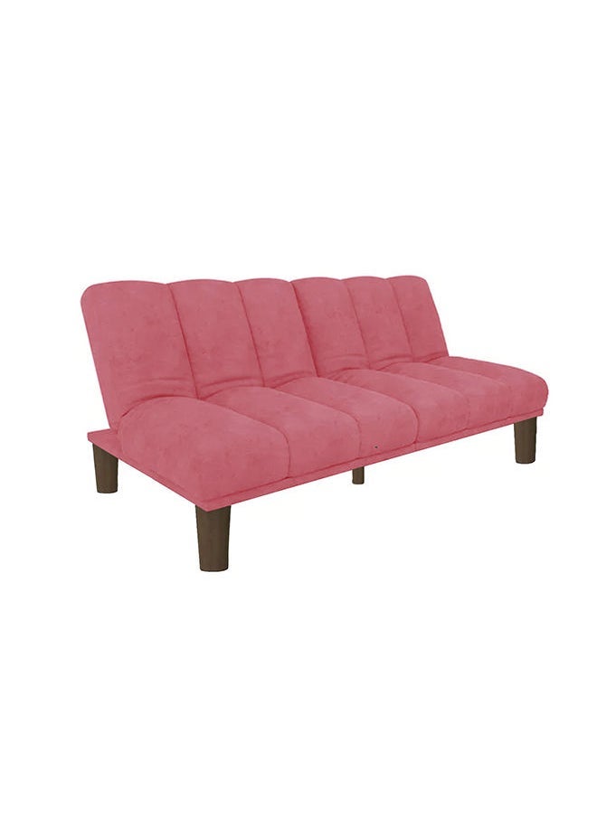 صوفة ديباج سوسو | 3 - مقاعد صوفا من المخمل 180x84x94 سم  - زهري غامق - Image 2