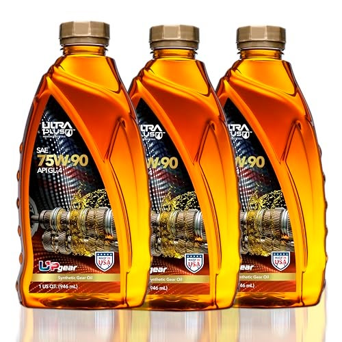 ULTRA 1PLUS SAE 75W-90 Synthetic Gear Oil, API GL-4 (3 Pack QT) - Image 1