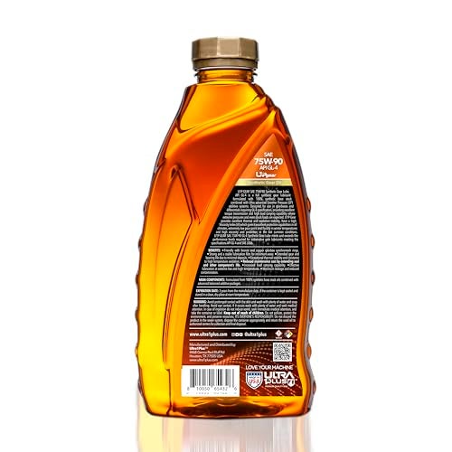 ULTRA 1PLUS SAE 75W-90 Synthetic Gear Oil, API GL-4 (3 Pack QT) - Image 2