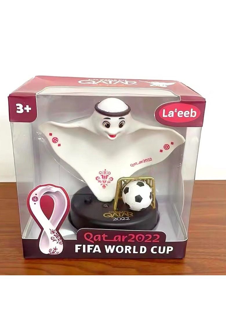 FIFA 2022 Qatar World Cup mascot decorations La'eeb football fans gifts - Image 1