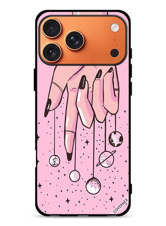 Covernex Apple iPhone 17 Pro Max Protective Case Cover Planets Hanging From Fingers - Image 1