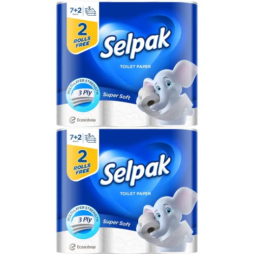Selpak Super Soft Toilet Paper - Pack of 18 Rolls - Image 2