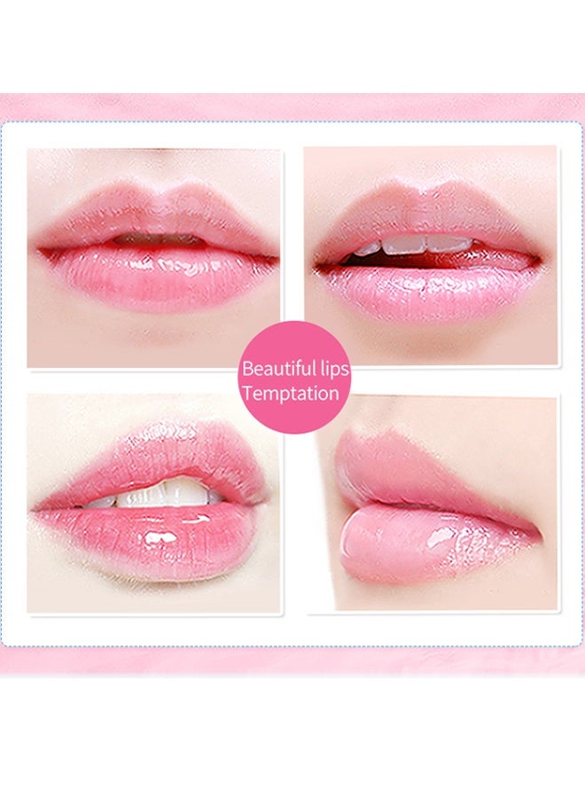 Zozu 15 Pcs Collagen Fruit Lip Mask, Milk Moisturizing Repair Lip Mask Hydrating Repairing Improve Chapped Lips and Lip Wrinkles Nourishing Smooth Fade Lip Lines Lip Mask Set for Women and Men All Skin Types - Image 5
