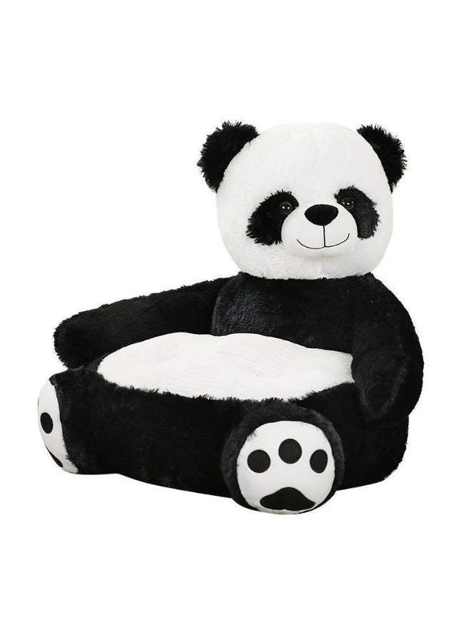 صحاره كرسي أطفال فرو ناعم Plush Baby Chair – شكل بطة/باندا/دب، مريح وآمن لتعليم الجلوس – مناسب من 6 شهور، ديكور حضانة أنيق - Image 1