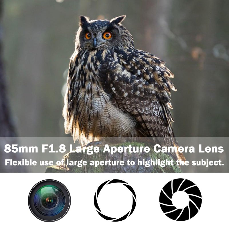 BENOISON 85mm Lens for Canon RF - 85mm f1.8 Portrait Lens Manual Focus(MF) for Canon EOS R/Ra/RP/R3/R5/R5 C/R6/R6 Mark II /R7/R8/R10/R50/R100 Mirrorless Camera (for Canon R Series) - Image 5