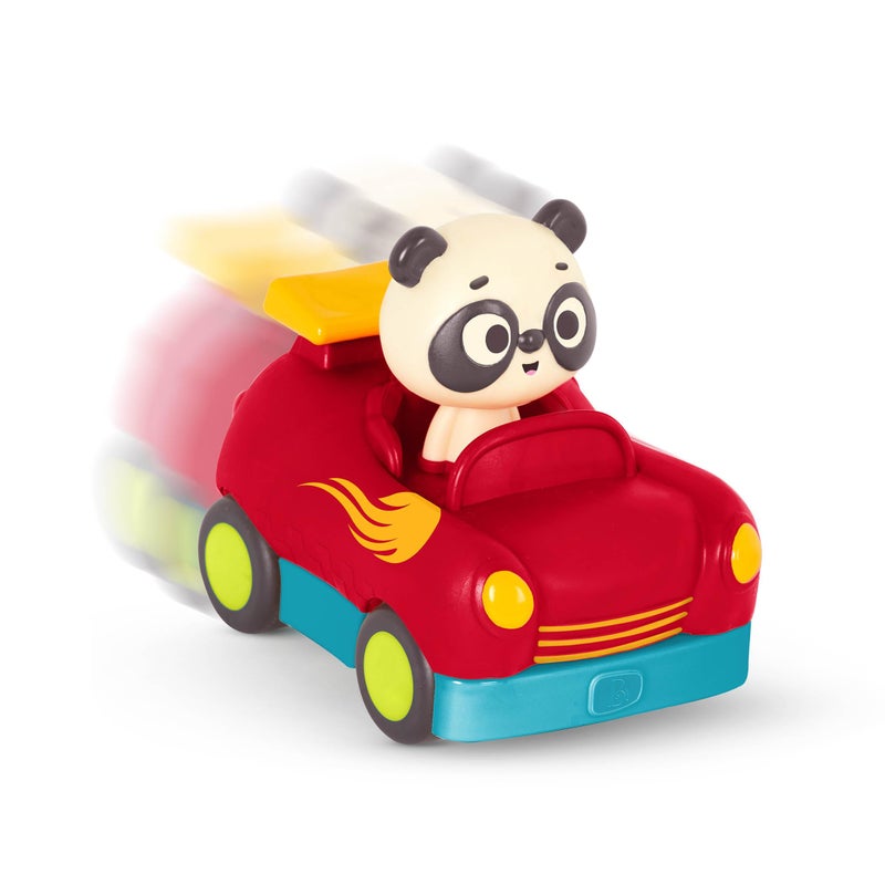 B. toys - Remote Control Car - Toy Race Car for Toddlers  Kids - Simple 2-Button Remote - RC Car with Fun Sounds - 2 Years + - Riding Racers - Bingo - Image 3