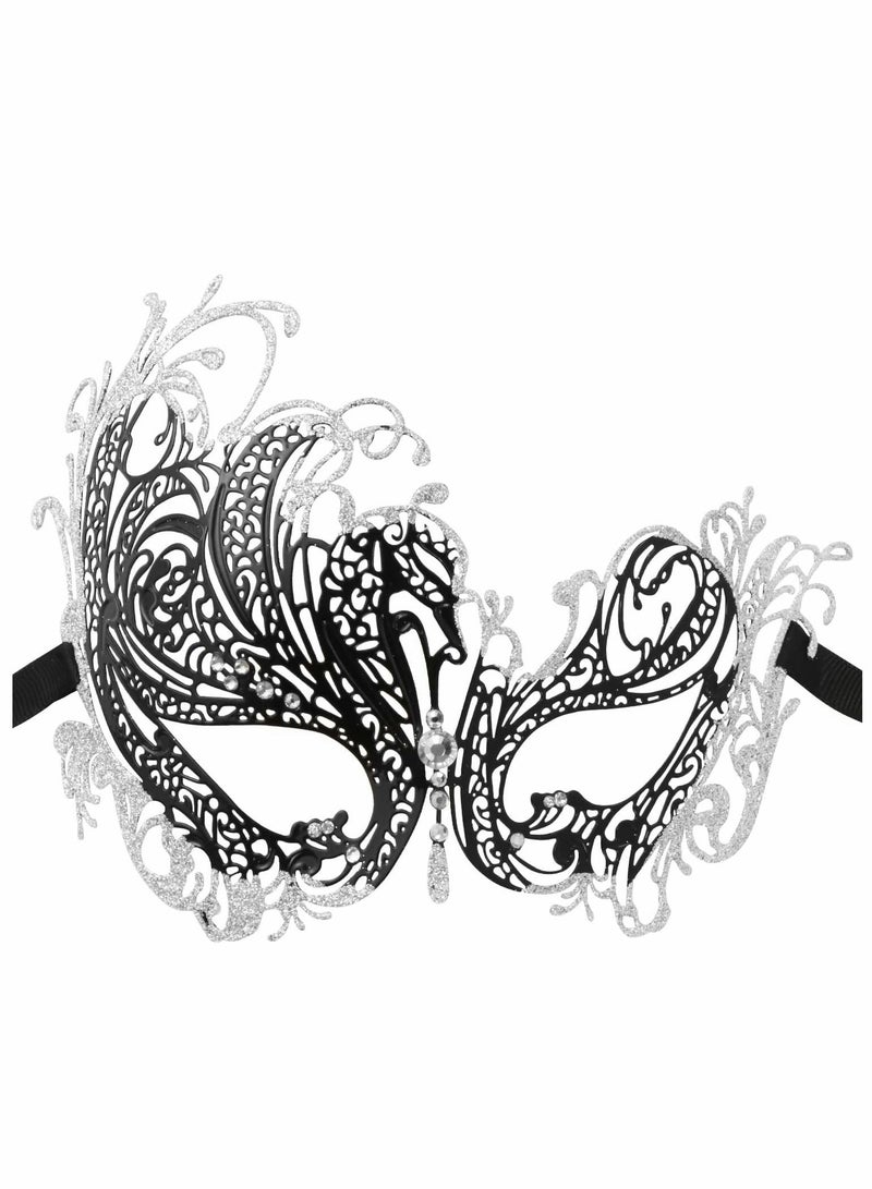 NIBEMINENT Couple Mask Half Venetian Masquerade Ball Mardi Gras - Image 5