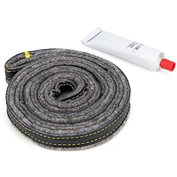 rayihni UPGRADED DC97-07618A DRYER DRUM FELT SEAL COMPATIBLE WITH SAMSUNG DRYER PARTS REPLACES# AP4453798 PD00025731 PS4218879 3998155 DV42H5200EW DV42H5000EW DV45K6500EV DV48H7400EW - Image 1