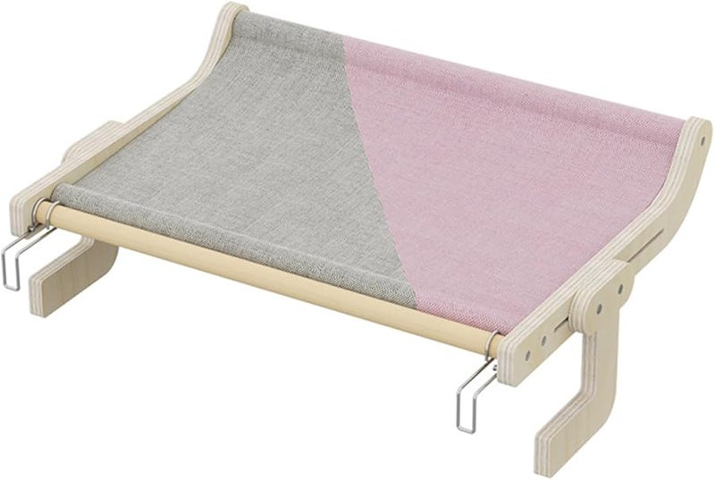 Hanging Bed Pet Hammock With Stand For Large Cats Indoor Cat Climbing Frame Sunny Window Seat - Image 2