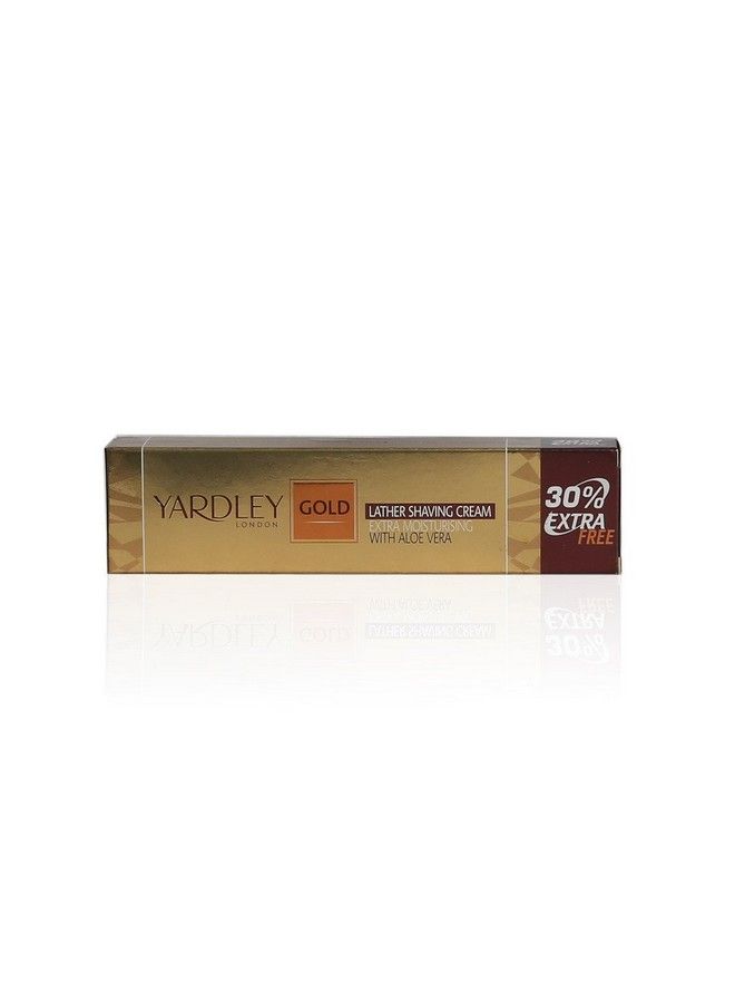 Yardley Shaving Cream Gold Elegance 70G Box - Image 1