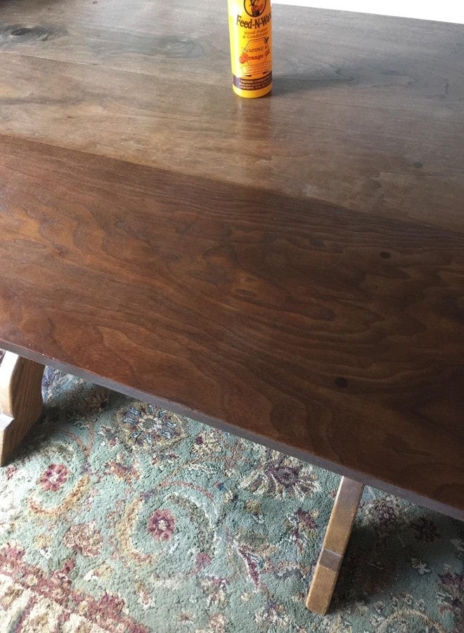 Howard Products Beeswax Wood Polish & Conditioner, Feed-N-Wax for Wood Furniture Polish, 16 oz, Orange - Image 5